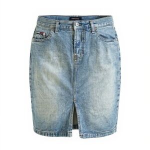 Vintage Tommy Hilfiger Submarine Hip Jean Skirt 7